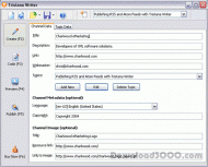Tristana Writer RSS Editor screenshot